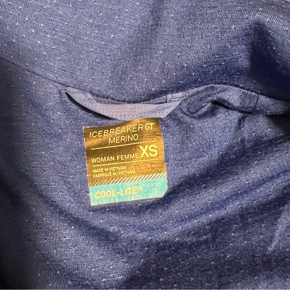 Icebreaker Royal blue Rush vest - Picture 6 of 7